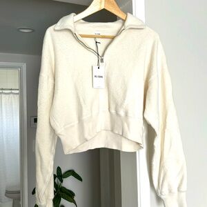 Brand New Re/Done Quarter Zip